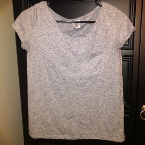 H&M Grey Speckled/Marbled Tee